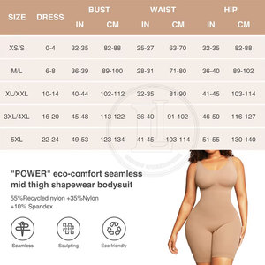 Body Elástico Informal para Mujer, Ropa Deportiva Transpirable y Ecológica de Spandex/Poliéster - Product Image 5