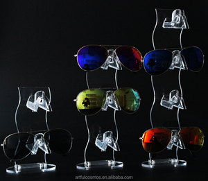 2025 modelos diferentes de moda al por menor gafas estante de exhibición de gafas soporte de vidrio exhibición de tienda óptica para encimera - Product Image 1