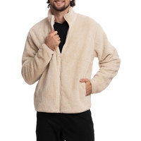 Veste en polaire chaude avec doublure douce, construction confortable et fermeture éclair intégrale sur le devant