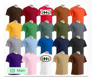 T-shirt décontracté en coton tricoté pour homme grande taille, 100 % coton, avec logo personnalisé, anti-boulochage, séchage rapide, faible MOQ – Offre Spéciale - Product Image 1
