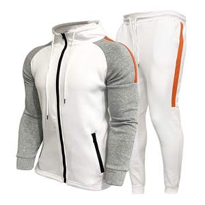 Survêtement streetwear de qualité supérieure, chaud, à capuche avec cordon de serrage, coupe ajustée - Product Image 5