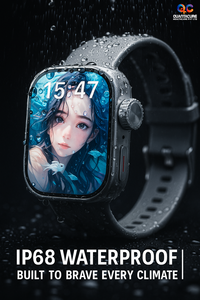2025 QC ax10 MS10 Android Smartwatch 4G Sim <span class=keywords><strong>GPS</strong></span> 2.06 inch AMOLED hiển thị 270 xoay máy ảnh 2 + 32GB sức khỏe Tracker thể thao đồng hồ - Product Image 4