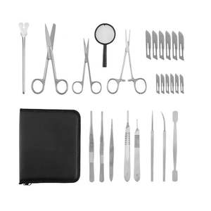 Kit de disección completo, herramientas de acero inoxidable de primera calidad, ideal para estudiantes de biología y botánica, aprobado por ISO. - Product Image 4