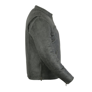 Factory Direct Men Leather <b>Jacket</b> Stylish Casual Everyday Outwear Premium Quality <b>Slim</b> <b>Fit</b> Fashion Leather <b>Jacket</b> - Product Image 6
