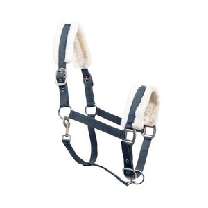 Licol de cheval en selle anglaise personnalisable en polyester rembourré confortable réglable pour un ajustement optimal - Product Image 1