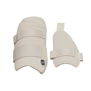 Protège-cuisses et protège-tibias de cricket de haute qualité à ajustement flexible pour les joueurs frappeurs, équipement d'entraînement pour balles dures - Product Image 6
