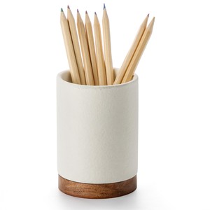 Porta Lápices de Madera de Acacia Blanca al por Mayor |   Organizador de Escritorio Minimalista - Product Image 4