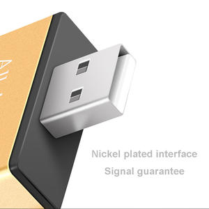 เครื่องอ่านการ์ดภายนอก USB 2.0 อลูมิเนียมอัลลอยด์ 4-in-1 (Jaya JY-605) รองรับ TF/<span class=keywords><strong>SD</strong></span>/<span class=keywords><strong>MS</strong></span>/M2 สำหรับกล้องติดรถยนต์ โดรน และกล้องแอคชั่น - Product Image 4