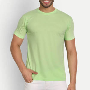 Mens basic essential t <b>shirt</b> soft breathable cotton fabric comfortable casual everyday wear clothing for all season outfit - Product Image 1