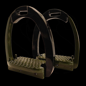 Estribos Plegables para Caballo, Ligeros, de Acero Inoxidable y Aleación de Aluminio de Grado Aeronáutico, Duraderos y Antideslizantes, para Equitación y Entrenamiento - Product Image 6
