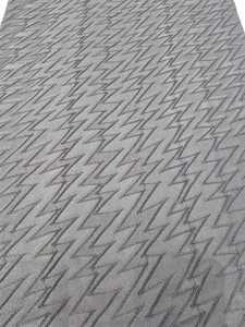 ABAYA Robe en satin brillant ultra doux et respirant pour femme 100% polyester JACQUARD BROCADE TISSU de poids moyen PK1054 Vêtement noir - Product Image 3