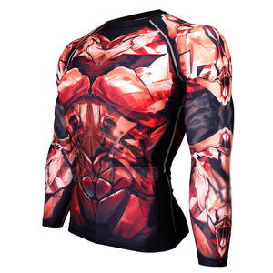 Camisetas de Compresión para Hombre con Diseño Personalizado, Camisetas de Compresión de Manga Larga de Secado Rápido para Hombre - Product Image 3