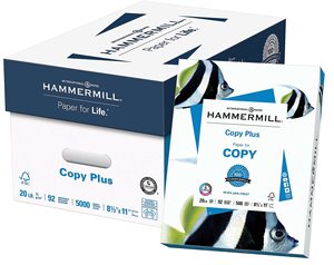 Papel Hammermill, Copy Plus, 20 lb, 8.5 x 11, Tamaño Carta, 92 Brillo, 5,000 Hojas - Product Image 3