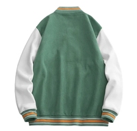 Veste universitaire personnalisée OEM avec broderie de patchs en chenille, manteau unisexe style Letterman pour marques de mode et vente en gros