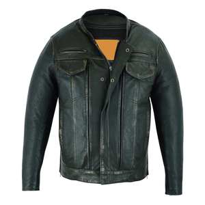 Blouson aviateur en cuir véritable de qualité supérieure pour homme, style vintage, coupe-vent et imperméable, nouvelle arrivée - Product Image 5