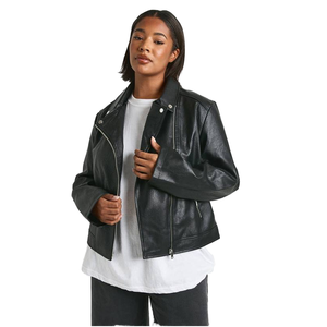 Chaqueta de Motociclista de Poliéster Tejida a Mano para Mujer, Fabricación Personalizada |   Fabricante OEM de Diseño de Moda, Impermeable y Transpirable - Product Image 1