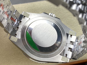 Reloj Mecánico Automático Azul con Números Arábigos de Lujo al por Mayor, Reloj de Pulsera de Silicona para Hombre, para Marca Privada - Product Image 6