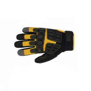 ถุงมือหนังป้องกันการบาดแบบใช้แล้วทิ้งสำหรับผู้ชาย ถุงมือช่างอุตสาหกรรมแบบมีช่องระบายอากาศด้านหลัง สำหรับการขับขี่เพื่อป้องกันมือและแขน - Product Image 3