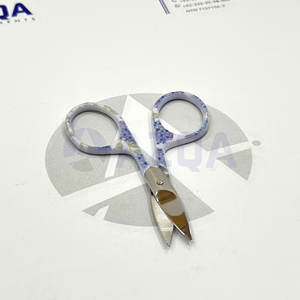 Tijeras de bordado de cigüeña con revestimiento semiimpreso de todos los colores al por mayor, tijeras de corte de hilo y cizalla disponibles en todos los colores - Product Image 2