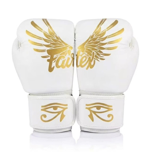 นวมชกมวยหนังวัวแท้สำหรับฝึกซ้อมมวยไทย MMA คิกบ็อกซิ่ง สีดำ พร้อมสกรีนโลโก้ตามสั่ง - Product Image 4