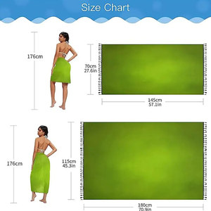 Custom Print <b>Wrap</b> Sarong Cover up for Women Top Trending Product Summer <b>Beach</b> Cover up Multi Wear Swimsuit Sarong - Product Image 6