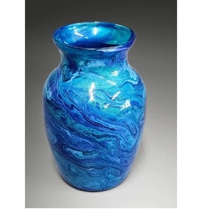 Vase à fleurs en bois et résine de forme personnalisée, décoration, cadeau, vase en bois de qualité supérieure à prix abordable - Product Image 4