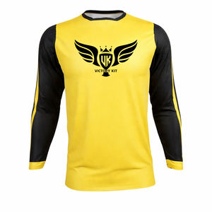 Camiseta de Motocross Personalizada Lightning de Manga Larga, Camisa de Carreras de Motocross Transpirable, Ropa de Motociclismo Todoterreno MX, Fabricante OEM - Product Image 4