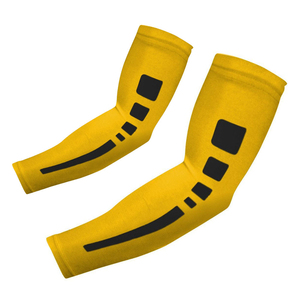 Manchons de cyclisme personnalisés grande taille, couleur unie, à compression, pour hommes, pour baseball et softball, vente chaude, OEM - Product Image 1