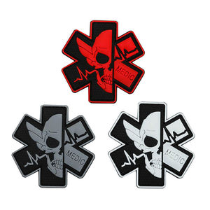 Parches de PVC de Goma Personalizados de Primera Calidad con Reverso de Velcro, Parches Tácticos para Exteriores, Fabricante de Parches de Marca - Product Image 4
