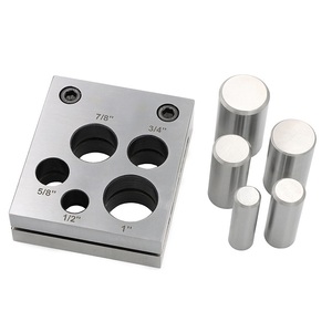 Juego de cortadores de disco redondos de metal con 5 punzones para círculos perfectos, herramienta de joyería, herramientas de corte de metal - Product Image 4