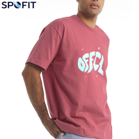 T-shirt formel en coton peigné 100 % personnalisé avec impression 3D en relief, sérigraphie et logo de designer pour homme
