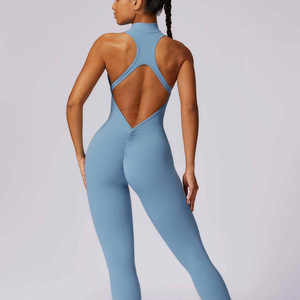 Conjunto Deportivo de Yoga de Una Pieza, Ligero, Personalizado, de Nuevo Diseño, Transpirable, para Gimnasio y Fitness, Mono Deportivo para Mujer - Product Image 3