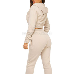 ชุดวอร์มครอปท็อปผู้หญิงแบบมีฮู้ด แขนยาว เนื้อผ้านุ่ม แห้งเร็ว ระบายอากาศดี สไตล์ใหม่ปี 2026 - Product Image 6