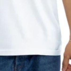 <b>White</b> Mens Plain Crew Neck Short Sleeve T Shirt Soft Cotton Casual Oversized Tee Breathable Summer Streetwear Custom Wholesale - Product Image 6