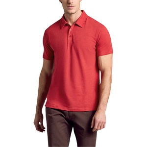 Mens Solid <b>Half</b> Sleeve Polo <b>Shirt</b> Customizable 100% Cotton Premium Quality Polo <b>Shirt</b> Mens Regular Fit Red Color Polo <b>Shirt</b> - Product Image 1