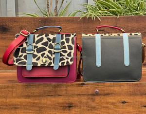 Sacs à bandoulière de créateur Dernier sac à main à rabat à compartiments multiples Sacs à main pour femmes Imprimé animal en cuir recyclé Bandoulière Sacs à main à bandoulière - Product Image 5