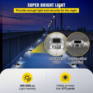 Confezione da 24 Luci Solari Bianche Luminose per Esterni, Impermeabili, Senza Fili, per Vialetti e Giardini, Installazione a Vite - Product Image 5
