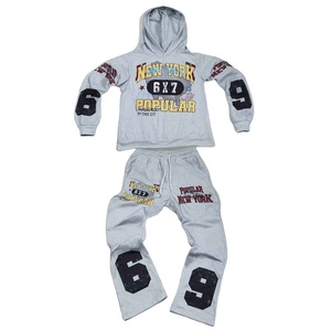 Custom men tracksuit set gym wear two piece jogging outfit training <b>suit</b> sportswear fitness apparel running zipper jacket <b>pants</b> - Product Image 1