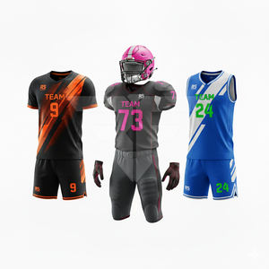 Maillot de football respirant en tissu mesh premium, coupe unisexe adulte, manches courtes, grandes tailles, impression personnalisée pour équipe, maillot de football adulte - Product Image 1