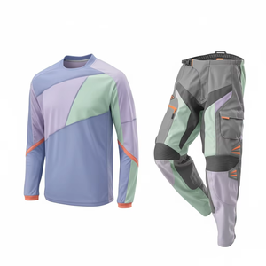 Combinaison de motocross personnalisée pour hommes, tendance, dernière arrivée, impression par sublimation, avec logo d'équipe, vente flash - Product Image 4