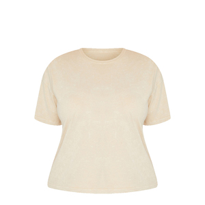 Camiseta Casual para Mujer, Lavado Ácido, 100% Algodón, Alta Calidad, Modelo 2026, en Venta - Product Image 6