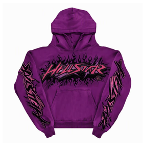 เสื้อฮู้ดดี้โอเวอร์ไซส์ผ้าฟลีซคอตตอน 100% พิมพ์ลายกราฟิกวินเทจแบบแอซิดวอช ทรงหลวมไหล่ตก สไตล์สตรีทแวร์สุดเทรนดี้ - Product Image 3