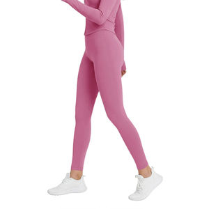 Leggings de fitness taille haute pour femmes, en nylon et élasthanne doux, pantalons de yoga, vêtements de sport pour la salle de sport et l'entraînement - Product Image 2