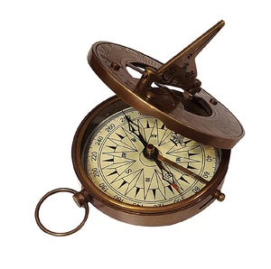 Engraved Brass Nautical <b>Compass</b> with Vintage Finish Traditional Marine Direction Finder Gift for Men and Women Alike - Product Image 4