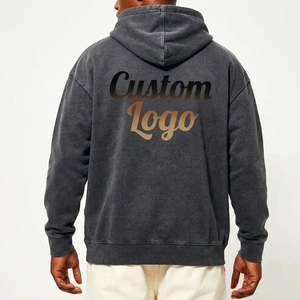 Sudadera con Capucha Oversize para Hombre con Diseño Personalizado y Estampado, Último Diseño 2026, Sudaderas con Estampado para Hombre en Venta Online - Product Image 2