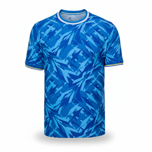 Maillot de football rétro respirant pour l'entraînement des équipes de club, tenue de sport pour hommes, maillot de football personnalisé rétro - Product Image 3