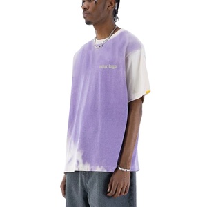 Custom Acid Washed Heavy <b>Weight</b> <b>Blank</b> Tee T Shirt Oversized Wash Heavyweight Cotton T-Shirt Oversize Vintage Tshirt for Men - Product Image 3