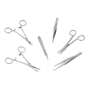 Kit de Entrenamiento de Habilidades de Sutura Quirúrgica Avanzada con Instrumentos de Práctica Médica, Almohadilla de Silicona para Suturas e Hilos de Sutura - Product Image 6