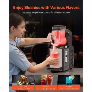 Macchina Commerciale per Slushy in Acciaio Inox da 4L, 16 Tazze, per Margarita e Smoothie - Product Image 3