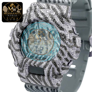 Pass <b>Diamond</b> Tester VVS Moissanite Iced Out Unique Design <b>Watch</b> Bezel Luxury Gold Buss Down <b>Watch</b> Rappers Artists Influencers - Product Image 4